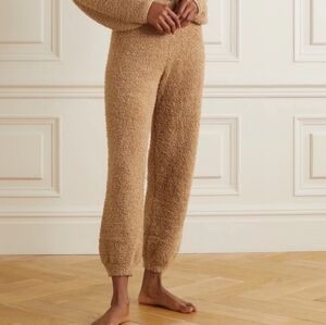 Skims Cozy Knit Jogger - camel